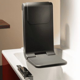 Artweger Artlift AIR Whirlpool mit Tür + Hebesitz anthrazit