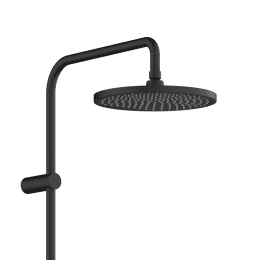 Hansgrohe Vernis Blend Aufputz-Duschsystem mit Thermostat mit EcoSmart, schwarz matt