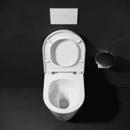 Kartell LAUFEN Wand-WC mit Silent Flush mit CleanCoat (LCC), weiß