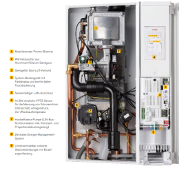 Weishaupt Gas-Brennwertgerät WTC-GW 25-C W (WEP-Regelung)