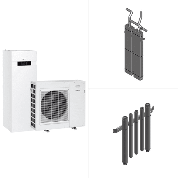 Viessmann Vitocal 222-S AWBT-M-E-AC 221.C mit Anschlusset