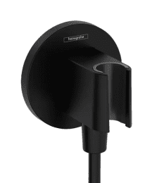 Hansgrohe Brauseset mit Unterputzarmatur mit Einbaukörper, Durchmesser 26 cm, 3 Strahlarten, schwarz