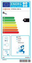 Viessmann Vitocal 262-A Wärmepumpe Typ T2W-R290 zur Trinkwassererwärmung