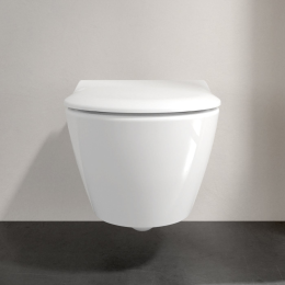 Villeroy & Boch Subway 2.0 - Wand-WC mit Sitz SoftClosing, DirectFlush, alpinweiß