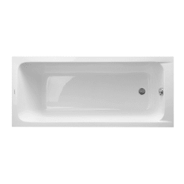 Duravit D-Code Rechteck-Badewanne 180x80 cm, weiß
