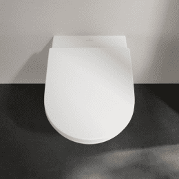 Villeroy & Boch Subway 3.0 Wand-WC mit TwistFlush mit WC-Sitz, mit CeramicPlus, weiß