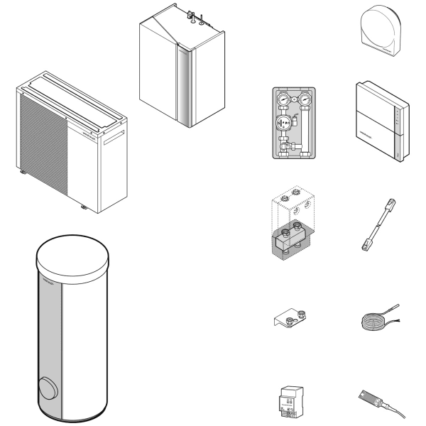 Weishaupt Paket WSB 6-A-RME-AI Luft/Wasser-Wärmepumpe inkl. Kühlung