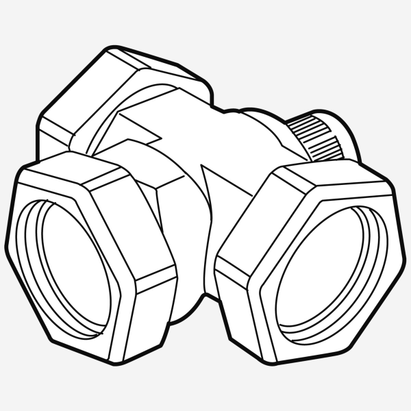 Weishaupt Drei-Wege-Ventil DN 40 zum Umschalten des Heizungsrücklaufs