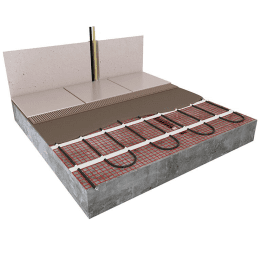 evenes Dünnbett Elektro-Heizmatte, 40,0 x 0,5m=20mÂ², 3000 W
