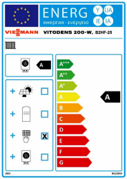 Viessmann Paket Vitodens 200-W B2HH 25 kW Um. 7" mit Vitocell 100-W CVAA 160L