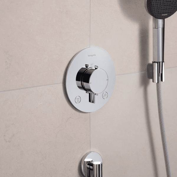 Hansgrohe Ecostat Comfort S Unterputz-Thermostatarmatur für 2 Verbraucher, Chrom