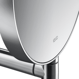 Keuco PLAN Kosmetikspiegel, Vergrößerung 1-fach, 5-fach chrom