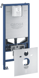 Grohe Rapid SLX Wand-WC Set SoftClose, Even phantom black & Fresh-Umrüstset
