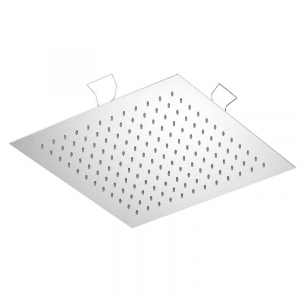 Treos Regenpaneel für Deckeneinbau chrom 440 x 440 mm