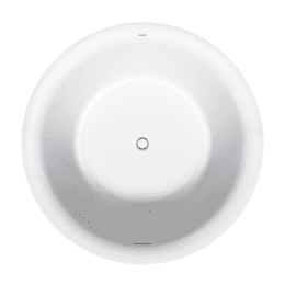 Duravit White Tulip freistehende Badewanne, rund Durchmesser 1400 mm weiß