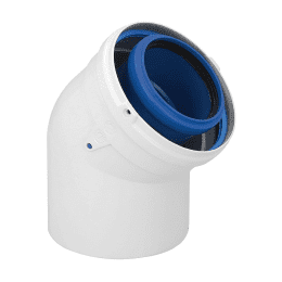 SKOBERNE CondensBlue AZ Bogen 45° DN 80/125