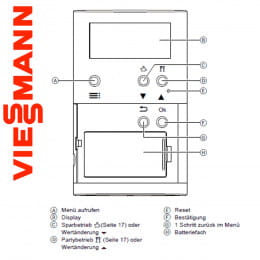 Viessmann Vitotrol 100 UTDB