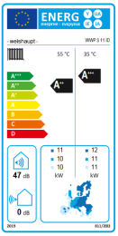 Weishaupt Weishaupt Sole/Wasser-Wärmepumpe Typ WWP S 11 ID mit 10,9 kW