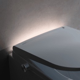 LAUFEN Cleanet Pro Stand-Dusch-WC mit WC-Sitz weiß