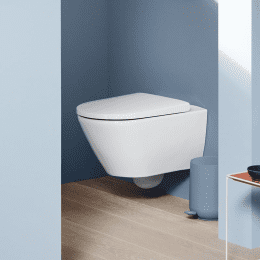 Duravit D-Neo Wand-WC mit WC-Sitz, mit HygieneGlaze, weiß