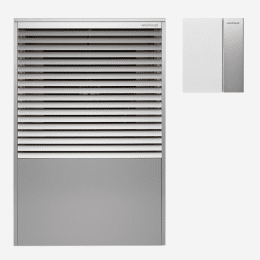 Weishaupt Paket Luft/Wasser-Wärmepumpe Aeroblock® Typ Aeroblock WAB 14-A-RMD-A + Wandregler