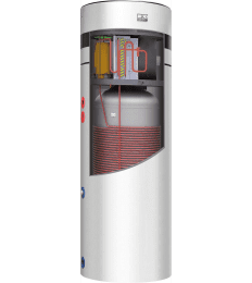 Remko RBW 302 PRO-PV-S Warmwasserwärmepumpe 300L R290 mit Solar- & PV-Integration