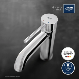 Grohe Essence Waschtischarmatur S-Size mit EcoJoy, chrom Grohe Essence Waschtischarmatur S-Size mit EcoJoy, chrom