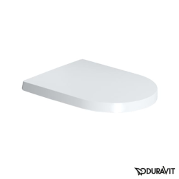 Duravit ME by Starck Wand-WC mit WC-Sitz SoftClose, Rimless, Alpinweiß