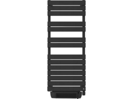 DeLonghi Elektro-Handtuchheizkörper mit Gebläse, COBALTO E-Flow 500W, anthrazit