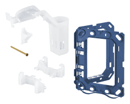 Grohe Rapid SL WC Set mit Softclose-Sitz, Even-Taste und Fresh Umrüstset, phantom black