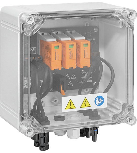 Weidmüller GAK für PV 1MPP, 2E/1A, Tpy I+II, WM4C - 0% MwSt (Angebot gemäß §12 Abs.3 UstG)