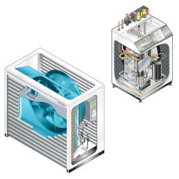 Weishaupt WBB 12-A-RMD-AI Hydraulikeinheit Luft/Wasser-Wärmepumpe