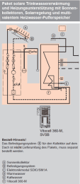 Viessmann Paket Vitosol 200-FM, 4x SV2F, HU Vitocell 360-M 750l SVSB vitopearlwhite