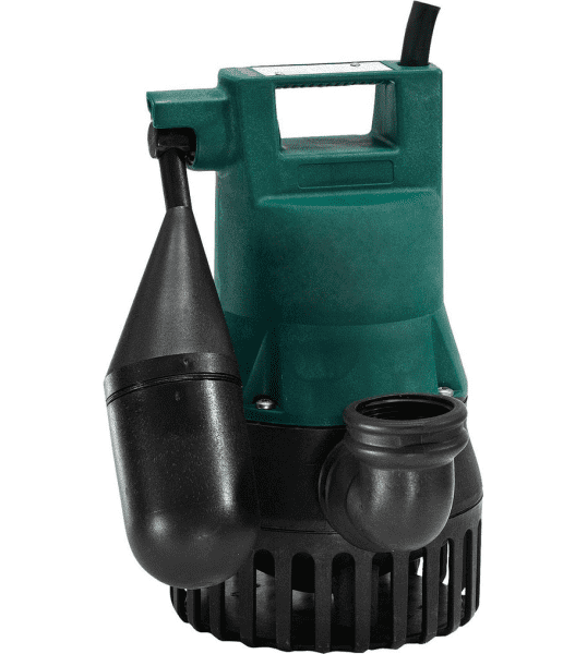 Pentair Jung Pumpen Schmutzwassertauchpumpe U3 KS Spezial, mit Schwimmerschalter 230 Volt für salzha