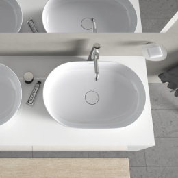 Duravit Luv Aufsatzbecken ohne Hahnlochbank 60 x 40 cm