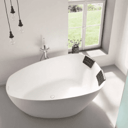 Riho Toledo 158 x 110 x 62 / matt Kein System / freistehende Wanne