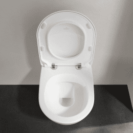 Villeroy & Boch Subway 2.0 Wand-WC mit DirectFlush mit WC-Sitz, mit CeramicPlus, weiß