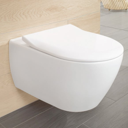 Villeroy & Boch Subway 2.0 - Wand-WC mit Sitz SoftClosing, DirectFlush, alpinweiß