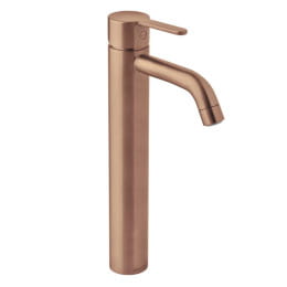 Damixa Silhouet Einhebel-Waschtischarmatur large kupfer gebürstet