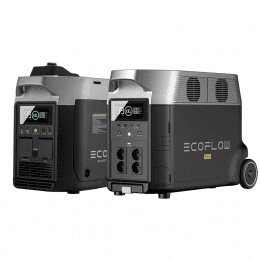 EcoFlow DELTA Pro inkl. Smart Generator Bundle Notstromversorgung - 0% MwSt (Angebot gemäß §12 Abs.3