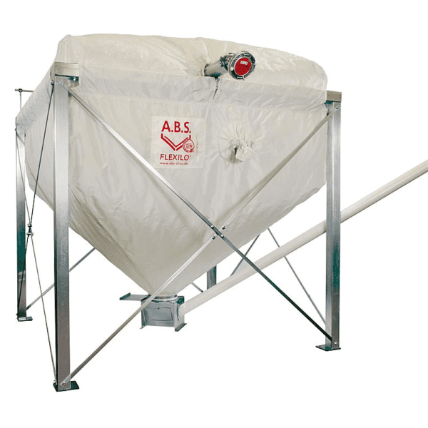 ABS Pelletsilo, Flexilo HP 21/18, inkl. Gestell und Füllleitung