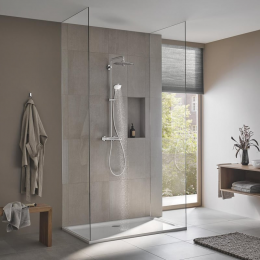 Grohe Euphoria System 260 Duschsystem mit Thermostatbatterie und Aquadimmer