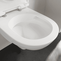Villeroy & Boch O.novo Wand-WC Compact Ausführung kurz mit WC-Sitz, weiß