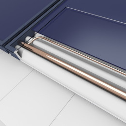 Viessmann Vitosol 200-FM, Typ SH2F Waagerechter Flachkollektor für Aufdach