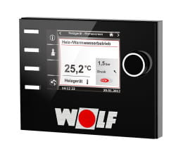Wolf Paket Brennwertzentrale CGS-2-14/150R Regelung BM-2, Aufputz
