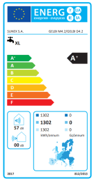 evenes Warmwasserwärmepumpe Gelbi D 4.2 (C), (R 134A)