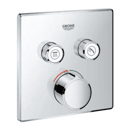 Grohe SmartControl Unterputzarmatur für 2 Verbraucher, verchromt Grohe SmartControl Unterputzarmatur für 2 Verbraucher, verchromt