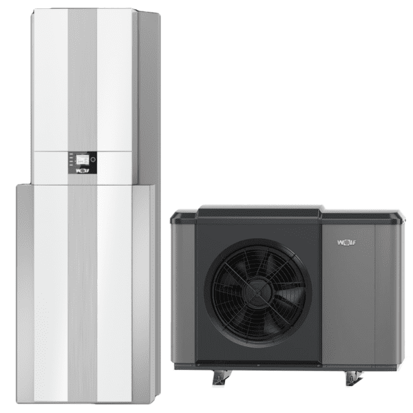 WOLF WP-Center CHC-Monoblock 07/200 inkl. CHA07/400V+WW-Speicher+BM-2