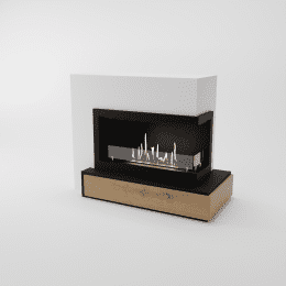 Glow Fire Narvik Rechts Ethanolkamin