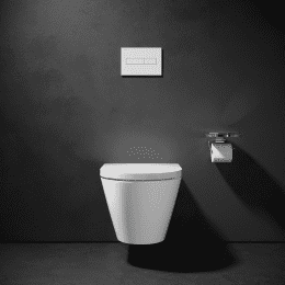 Kartell LAUFEN Wand-WC mit Silent Flush mit CleanCoat (LCC), weiß